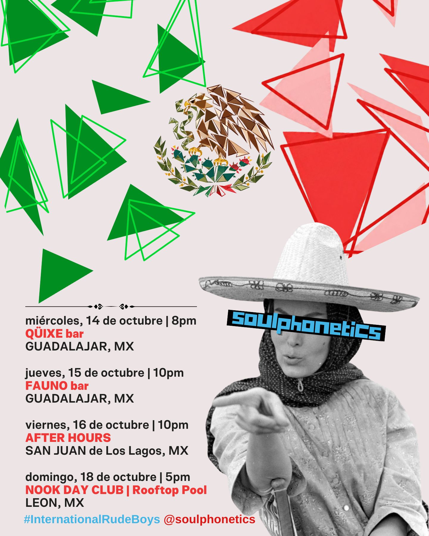 Flyer de Noches de DJ FANTASMA