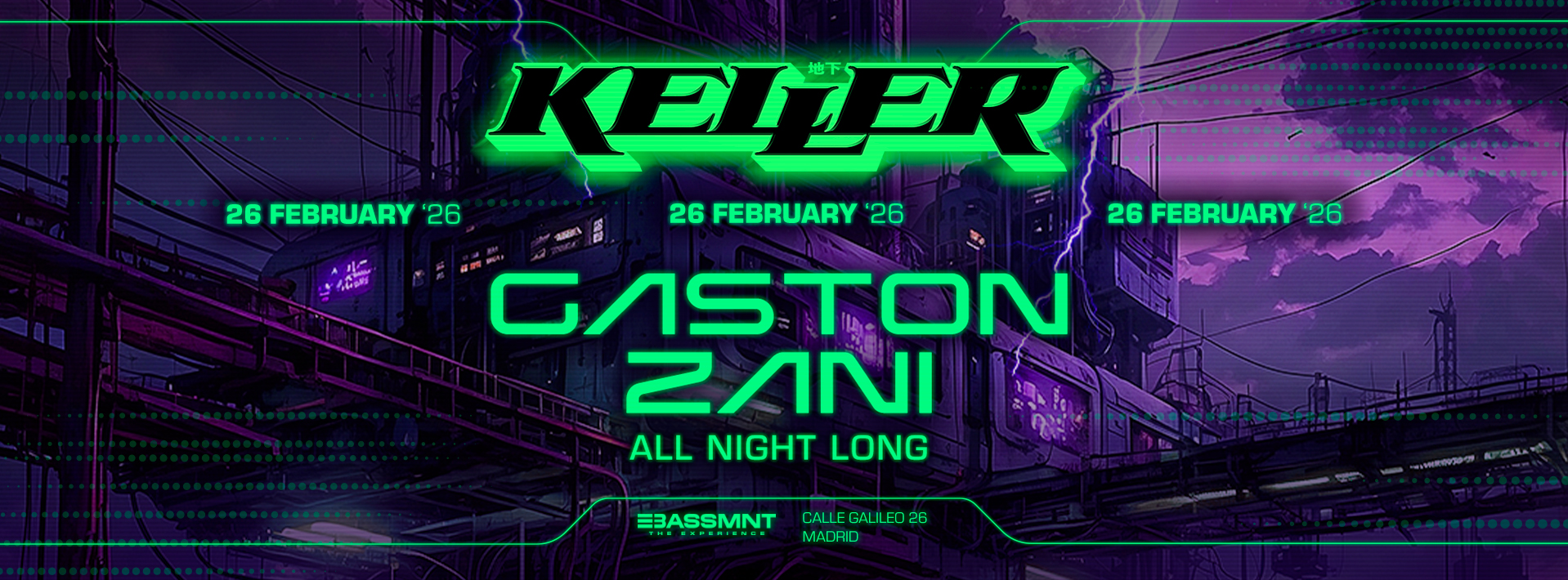KELLER HARD CLUB 36: Gaston Zani ALL NIGHT LONG