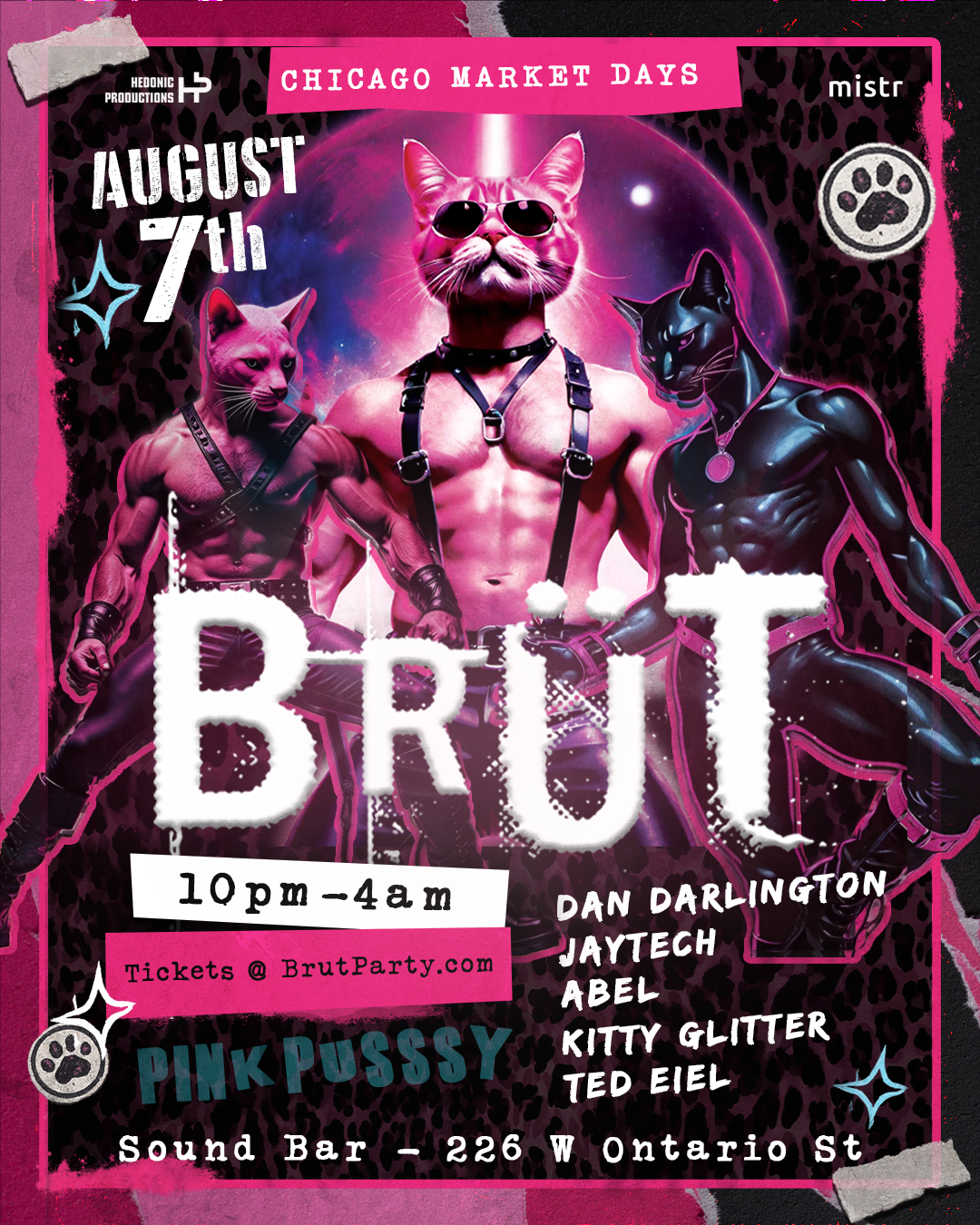 BRUT Pink Pusssy RAVE
