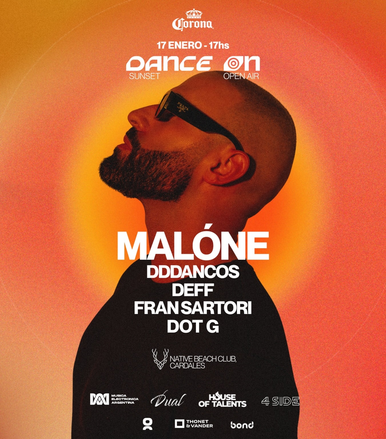 MALÓNE & MORE ARTISTS [SUNSET OPEN AIR] - by DANCE ON, NATIVE BEACH CLUB