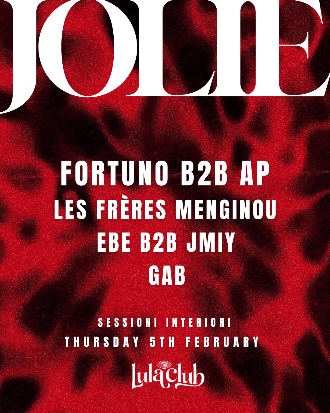 Jolie - SESSIONI INTERIORI