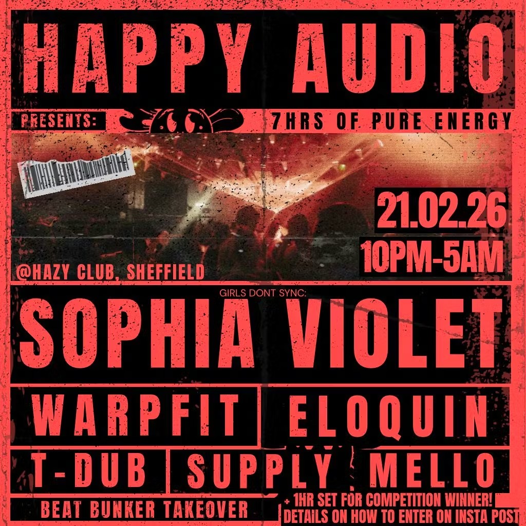 Happy Audio X Hazy Club - Warehouse Shubz