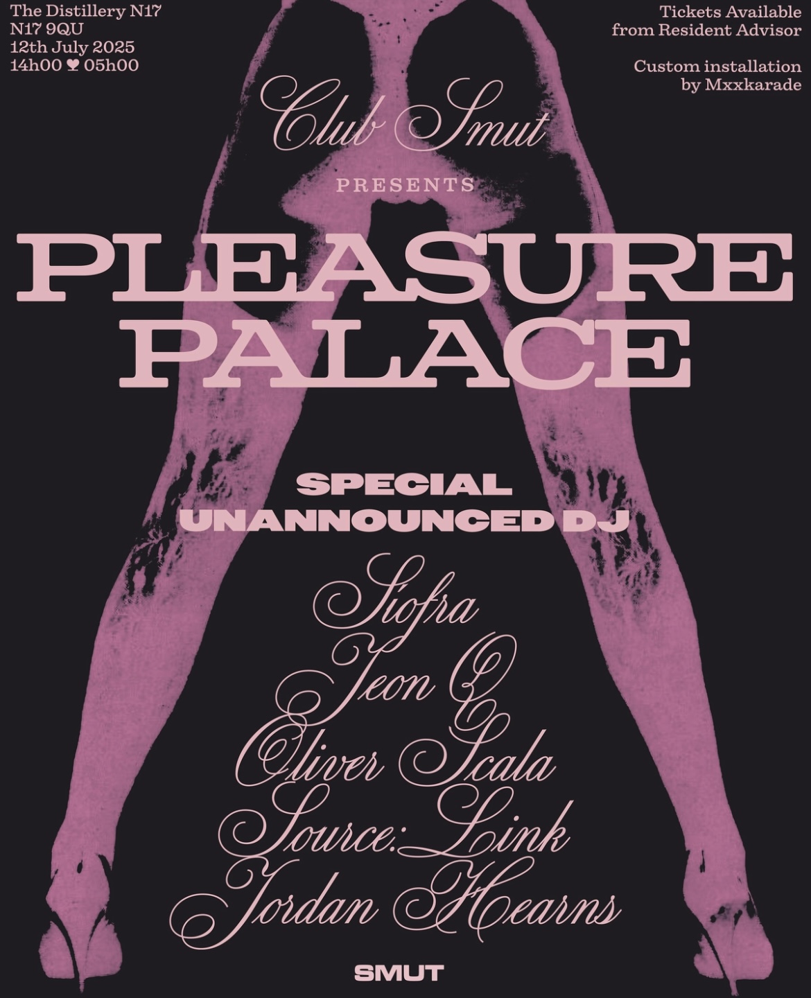 CLUB SMUT presents: Pleasure Palace