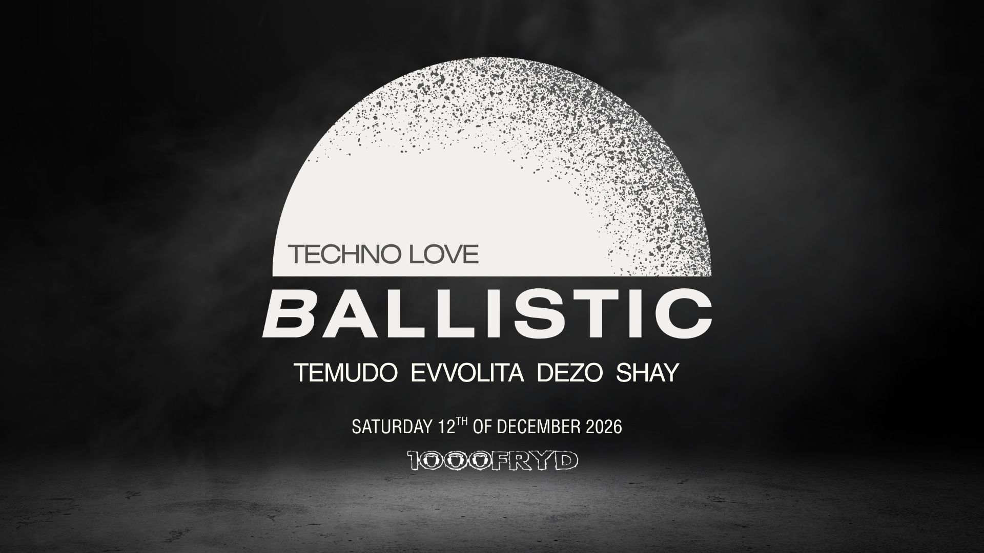 BALLISTIC - Hypnotic Techno: Temudo, Evvolita, DEZO, Shay