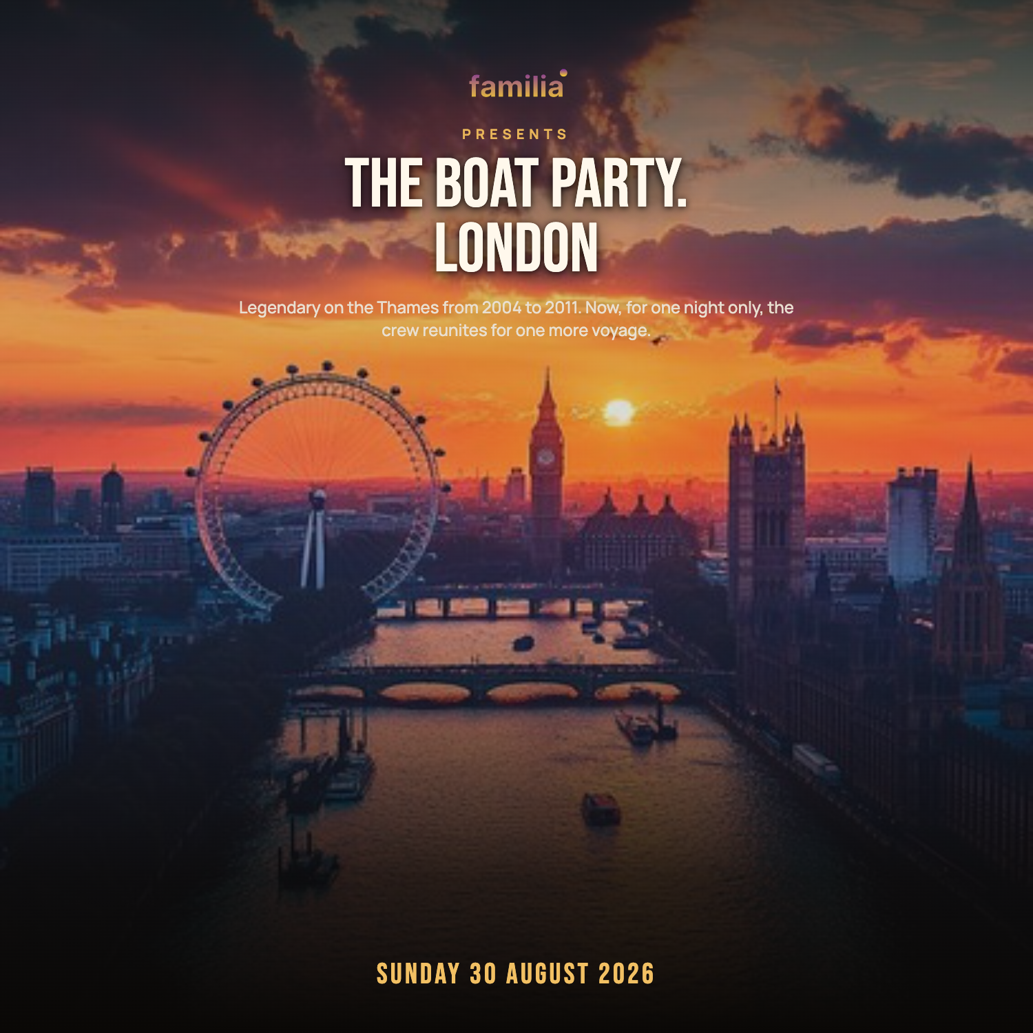 Familia Boat Party
