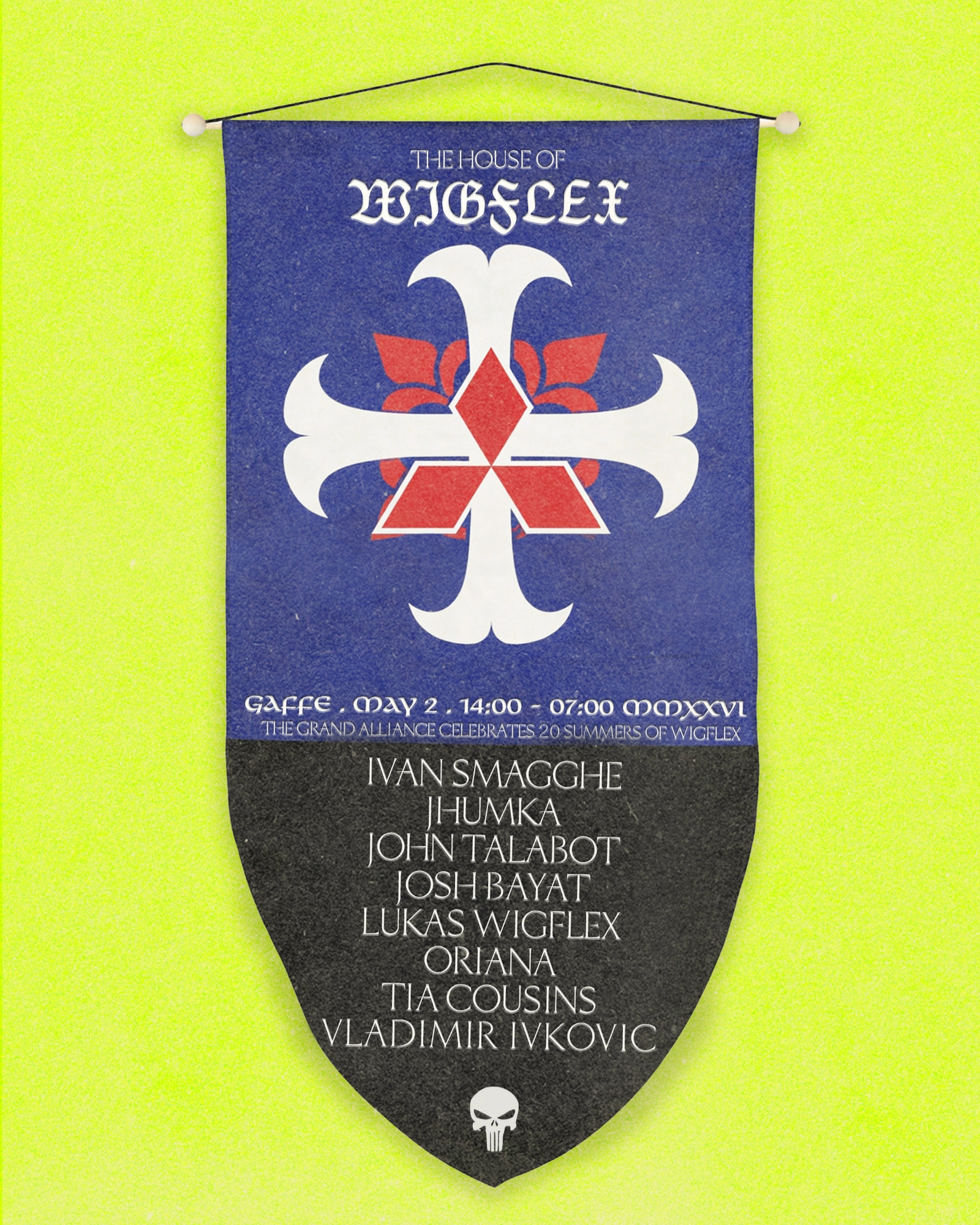 Wigflex 20 Years x pressure control: John Talabot, Ivan Smagghe, Lukas Wigflex + more