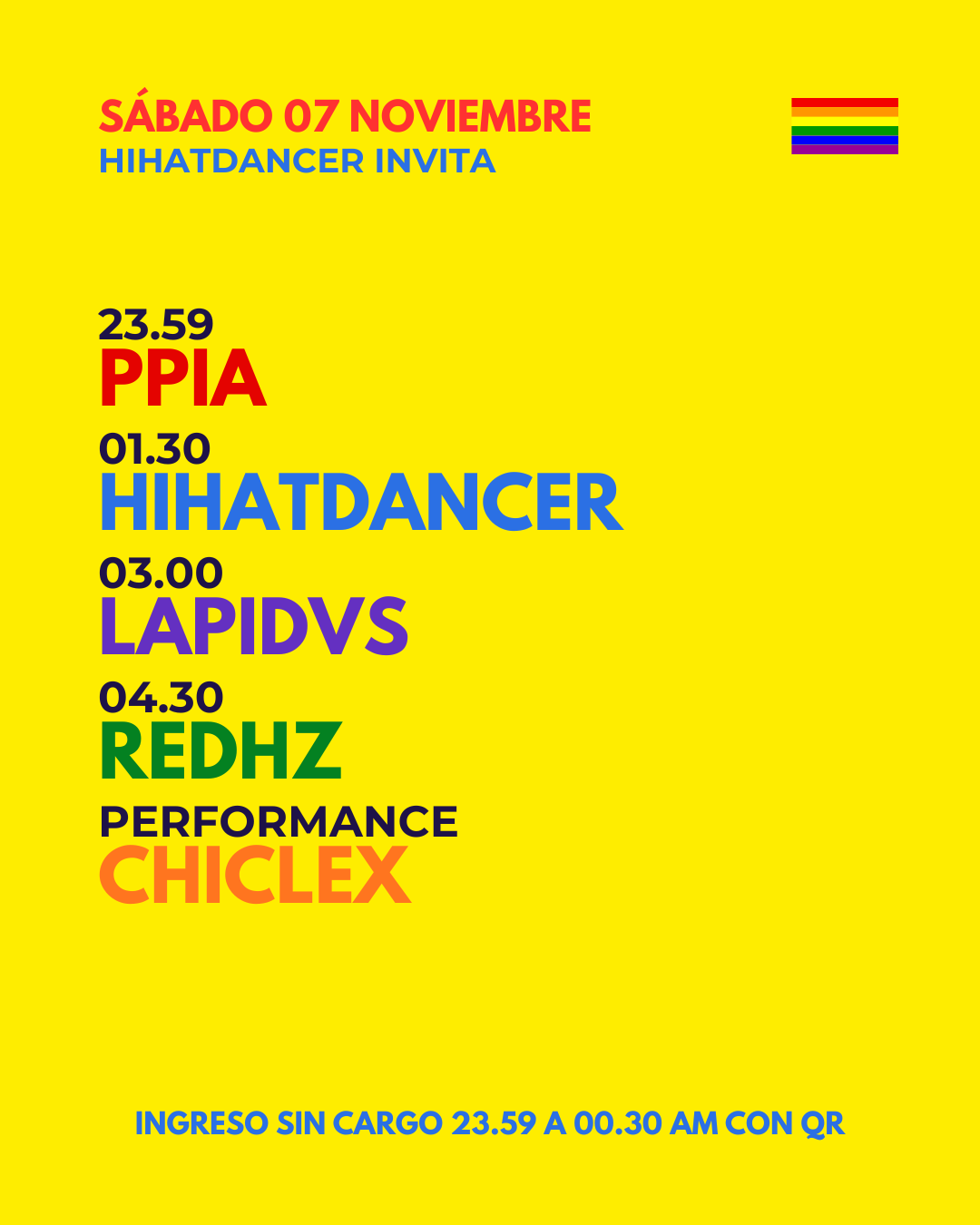 HIHATDANCER INVITA