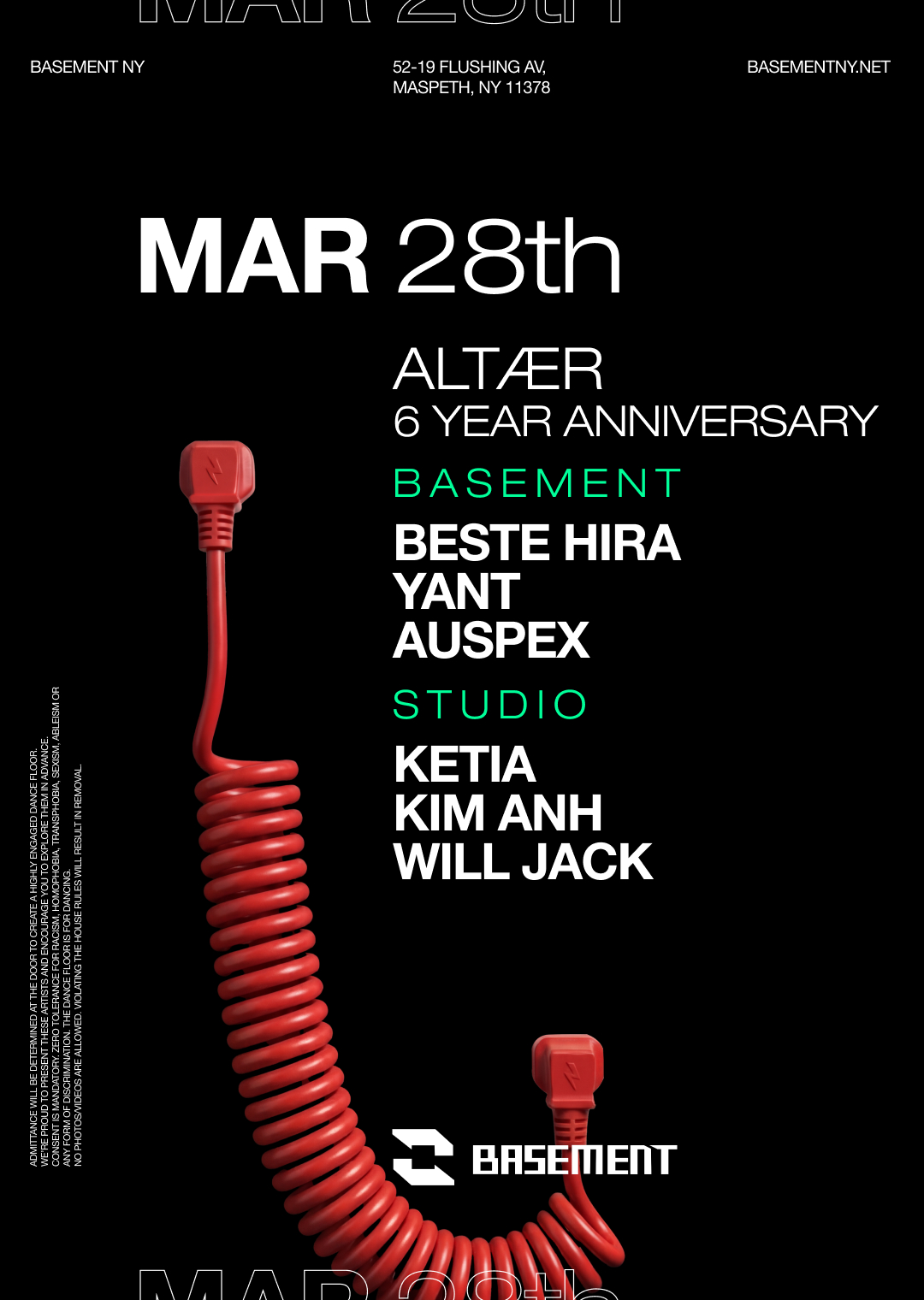 Altær 6 Year Anniversary: Beste Hira / Yant / Auspex / ketia / Kim Anh / Will Jack