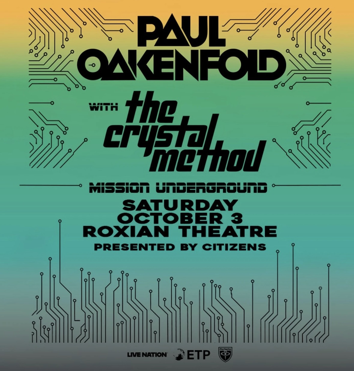 Paul Oakenfold with The Crystal Method