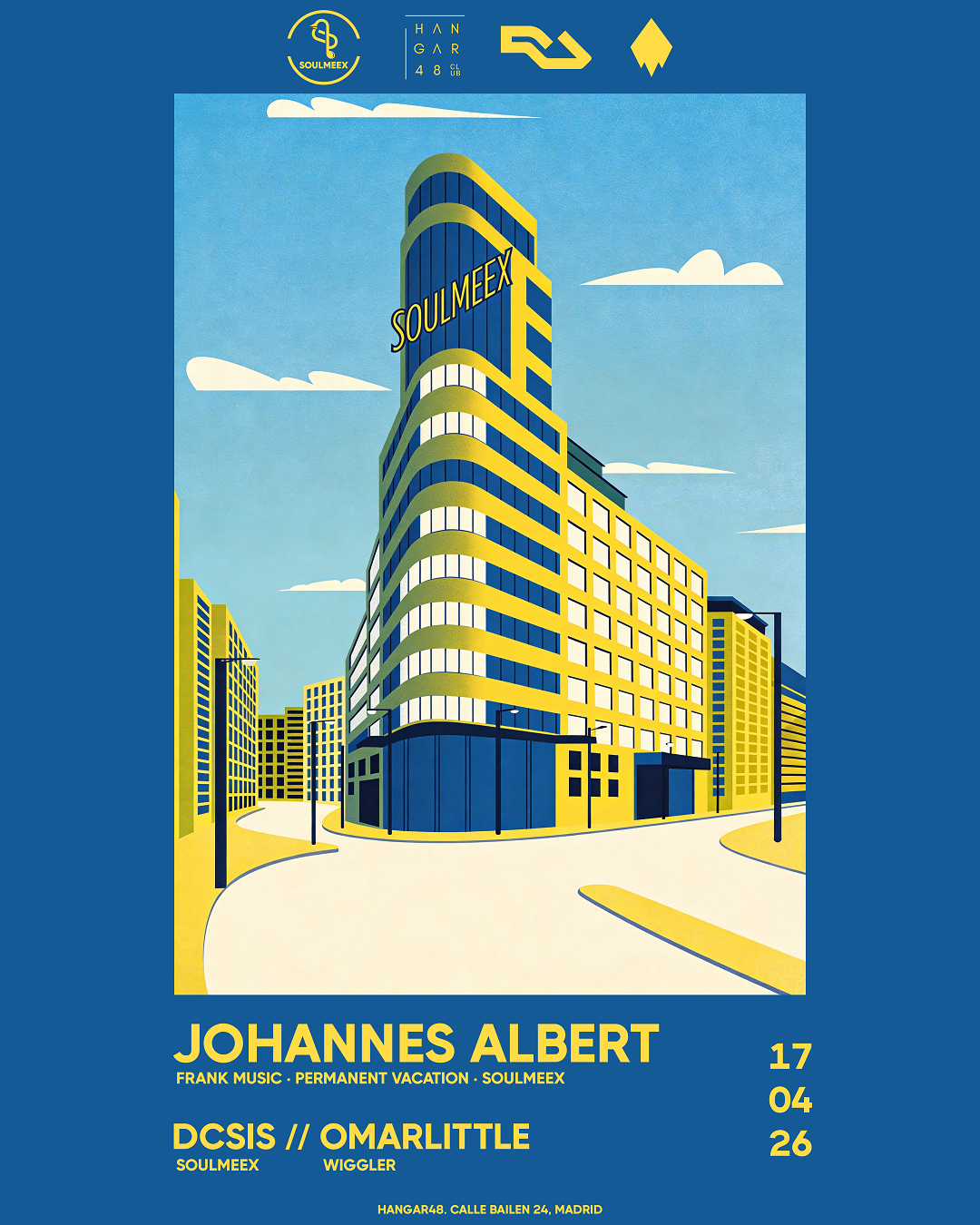 SOULMEEX GIG con Johannes Albert + DCSIS + OmarLittle