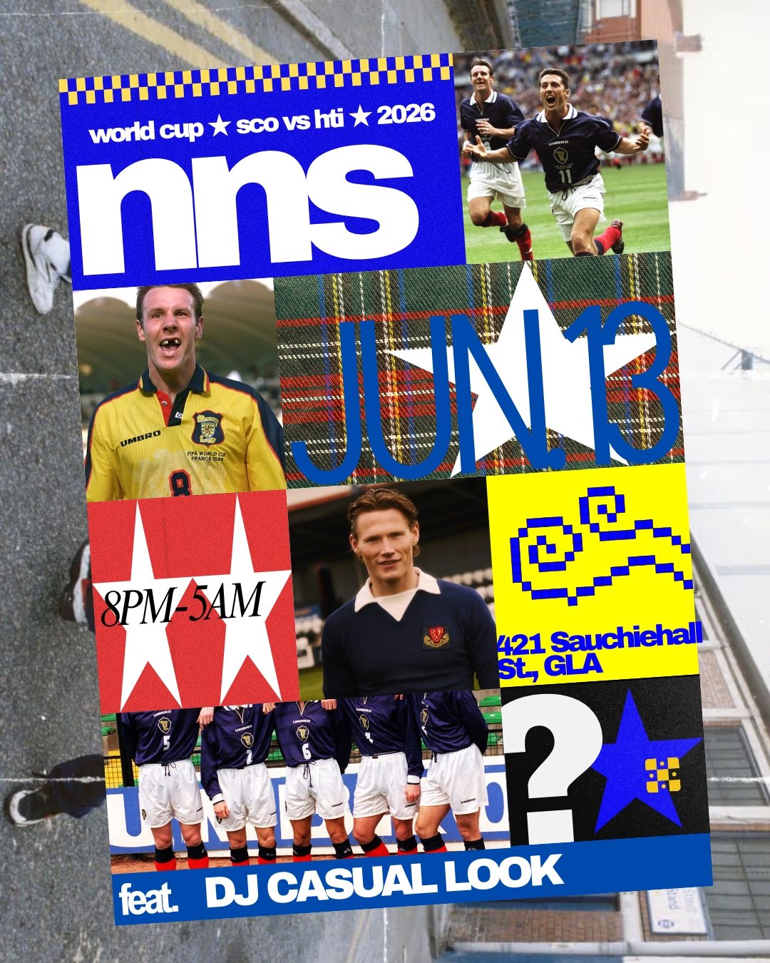 SLEAZYS PRESENTS: SCOTLAND VS HAITI LIVE [TWO FLOOR PARTY]