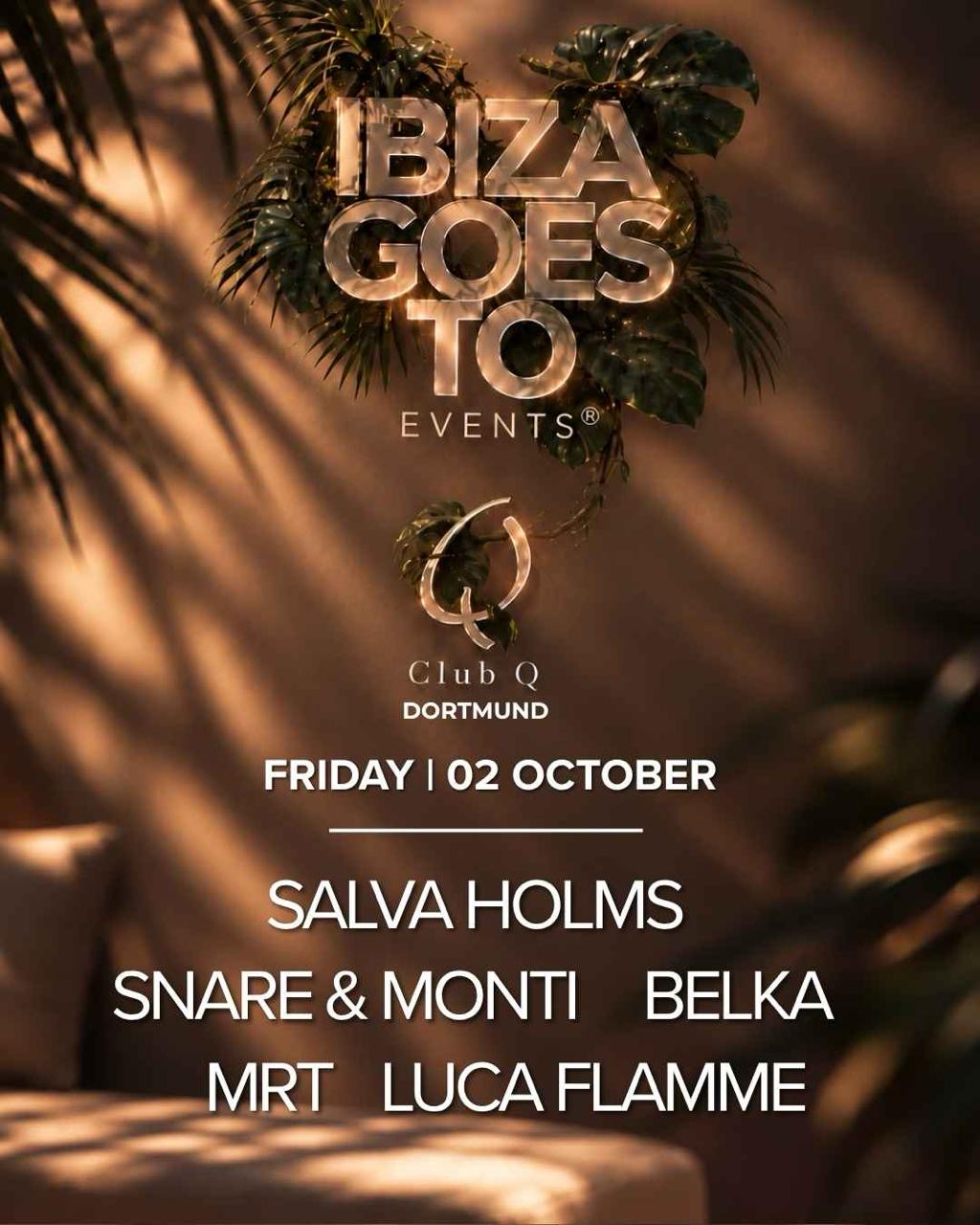 IBIZA GOES TO Q