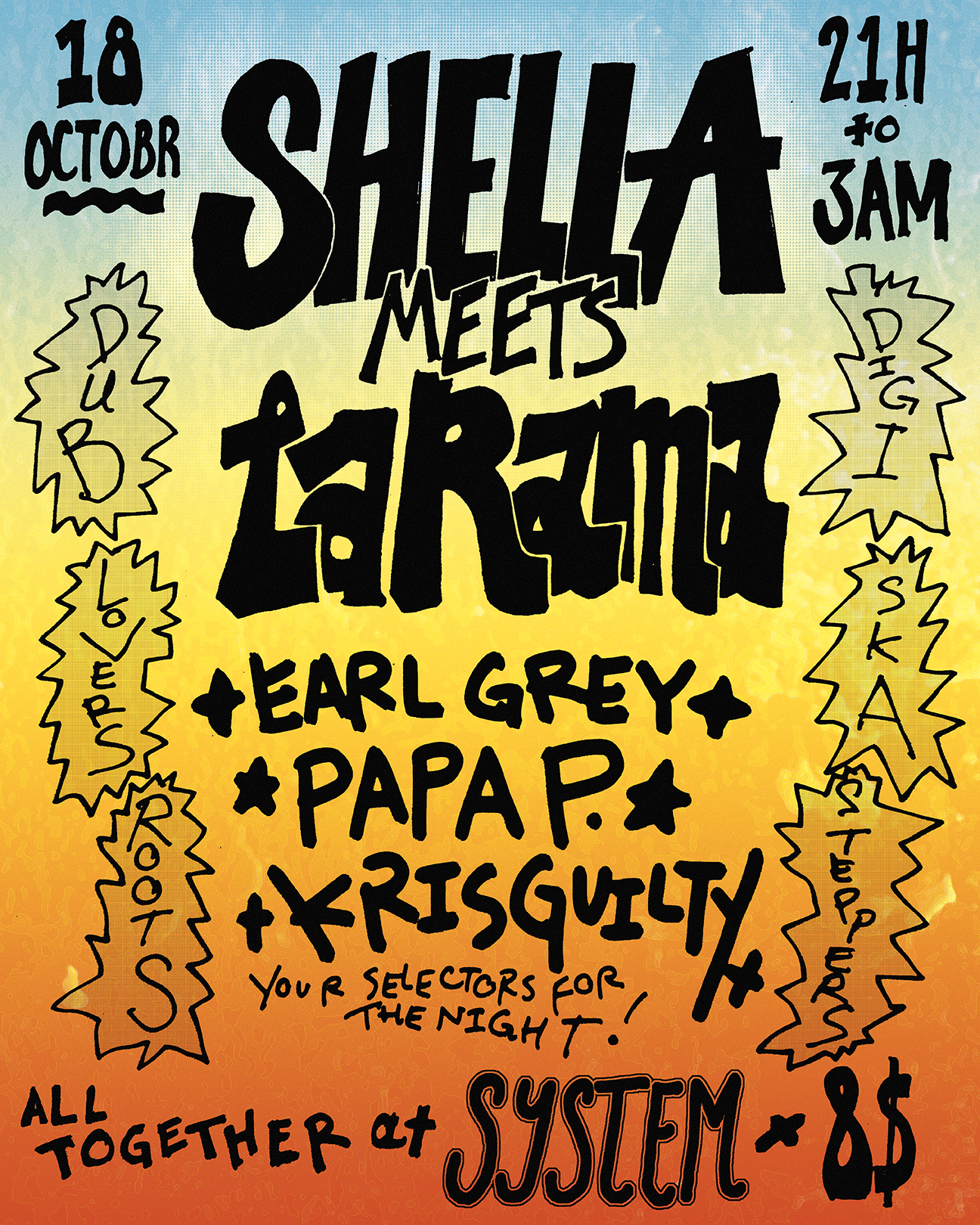 Shella Records x La Rama: Earl Grey, Pappa P & Kris Guilty