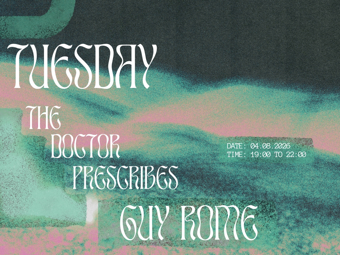 Tuesday's Prescription - Guy Rome