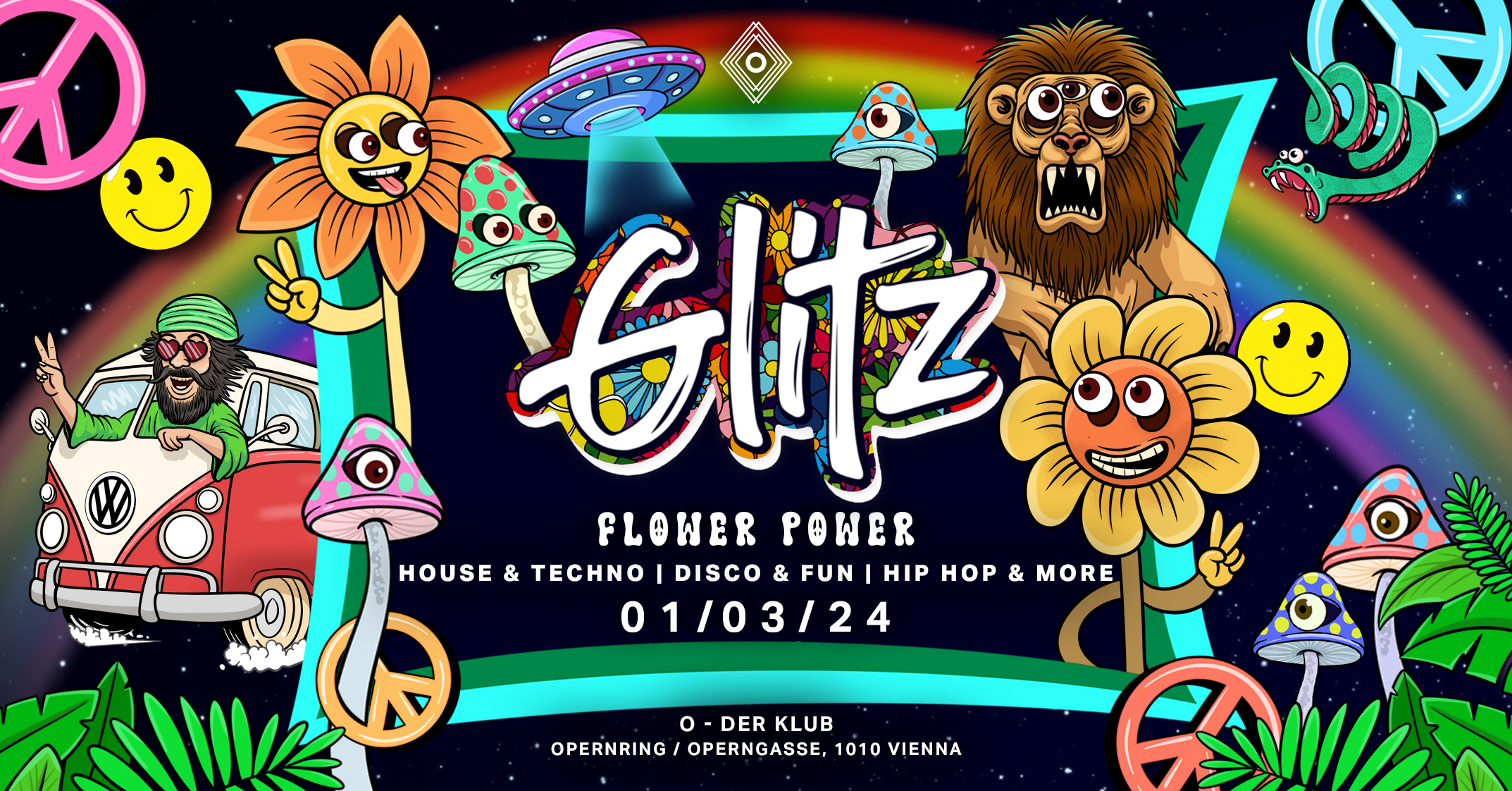 GLITZ - Flower Power