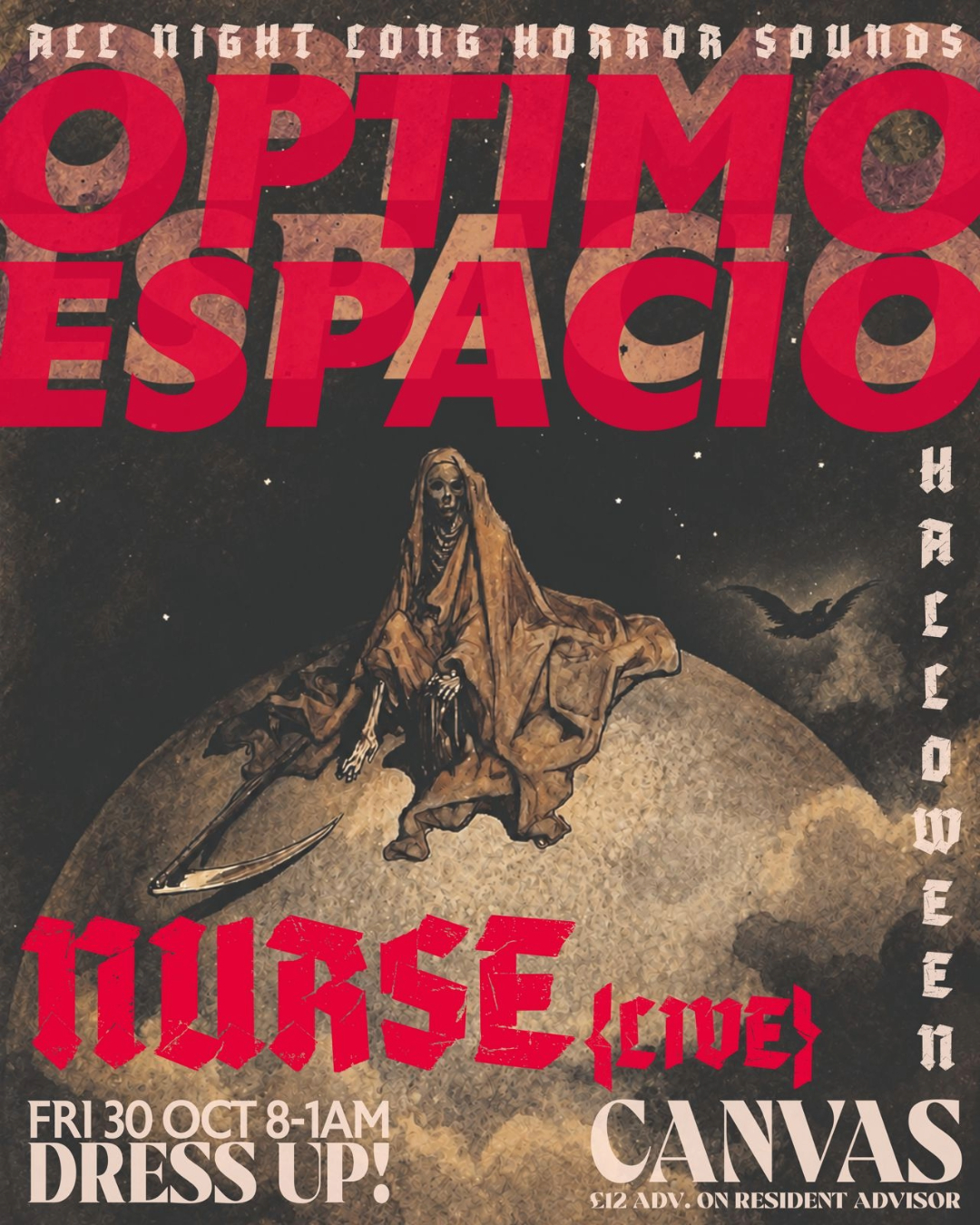 Optimo Halloween with NURSE (LIVE)