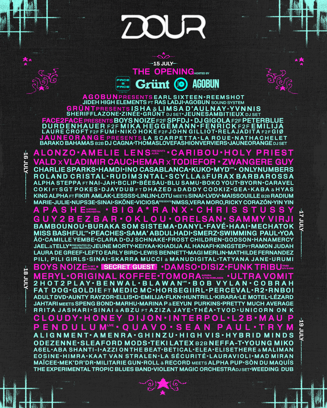 Dour Festival 2026 (Day 3)