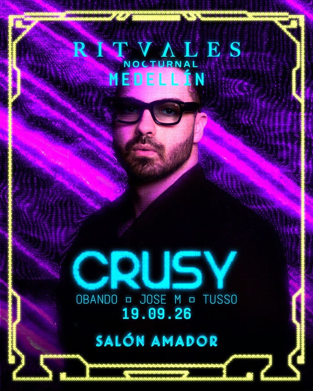 Ritvales Nocturnal: Crusy at Salón Amador [Tech House / House]