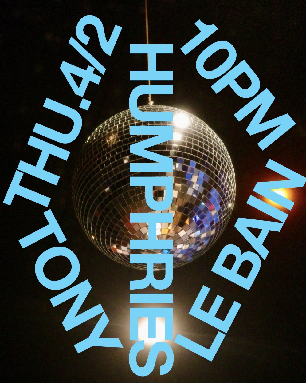 Tony Humphries RESIDENCY