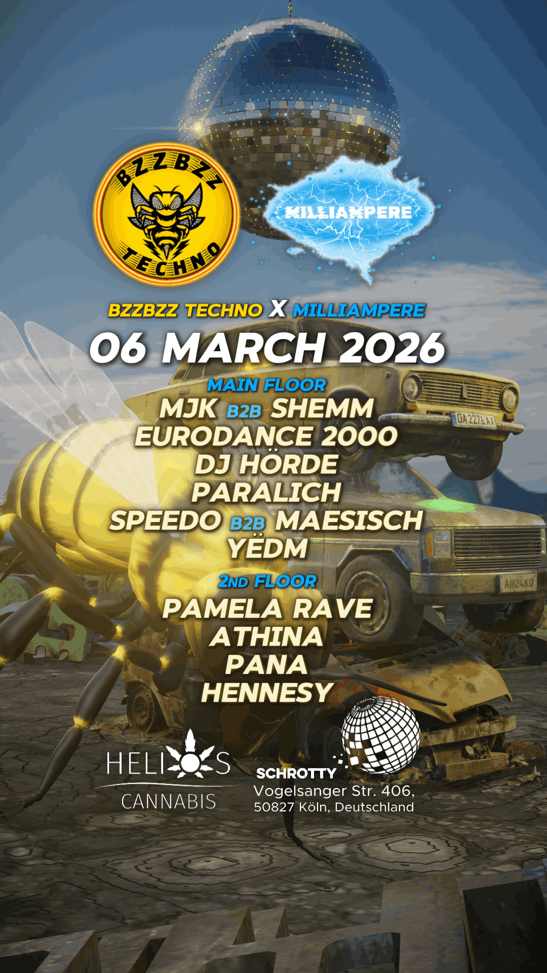 BZZBZZ TECHNO X MILLIAMPERE