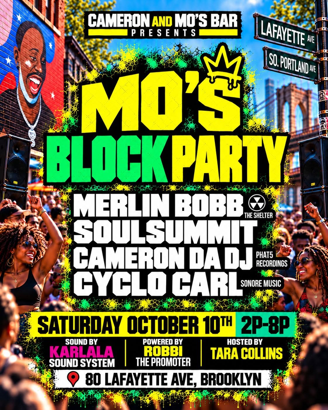 Cameron & Mo's Bar's Final Block Party
