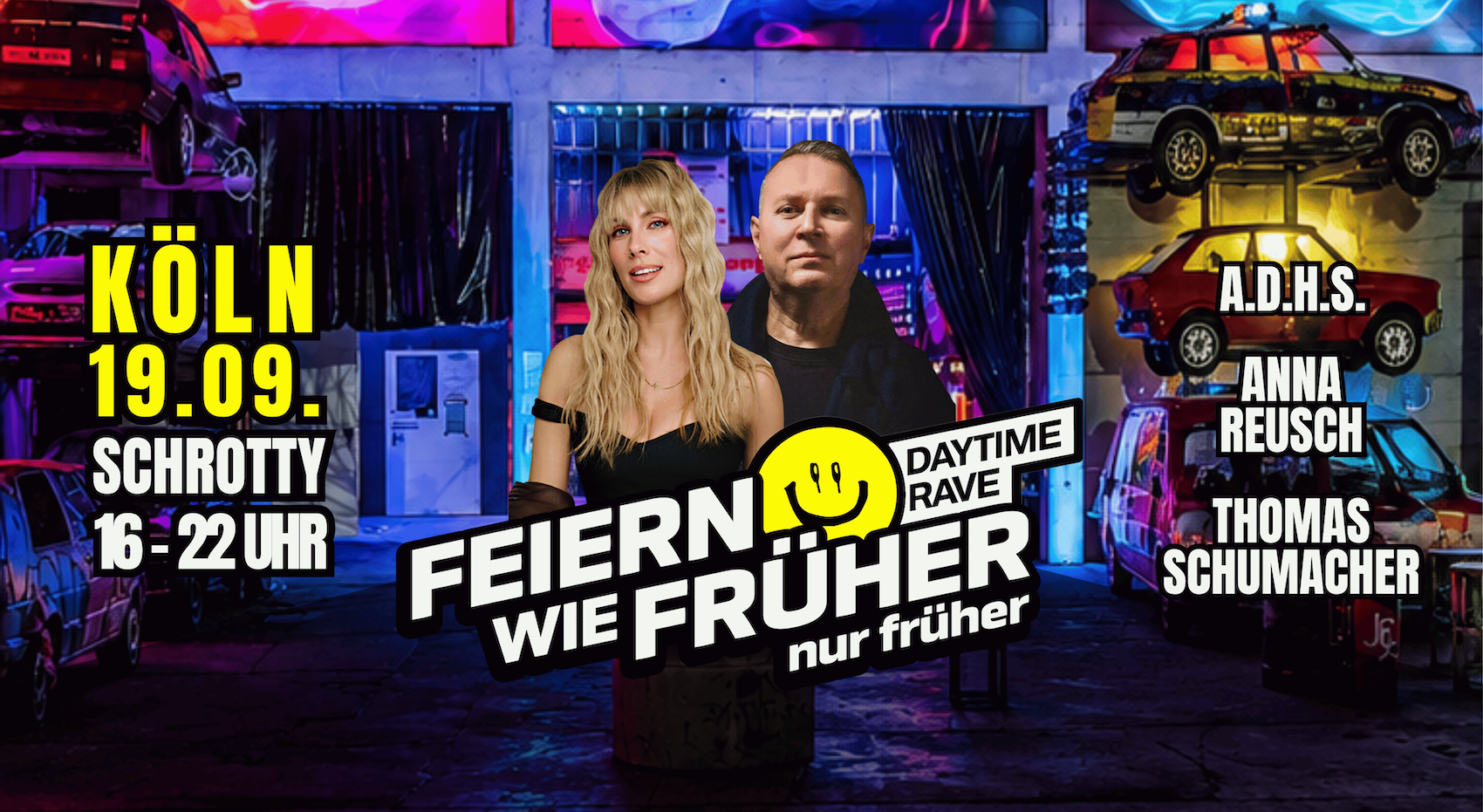Feiern wie früher, nur früher by Anna Reusch & Thomas Schumacher — Schrotty, Кёльн