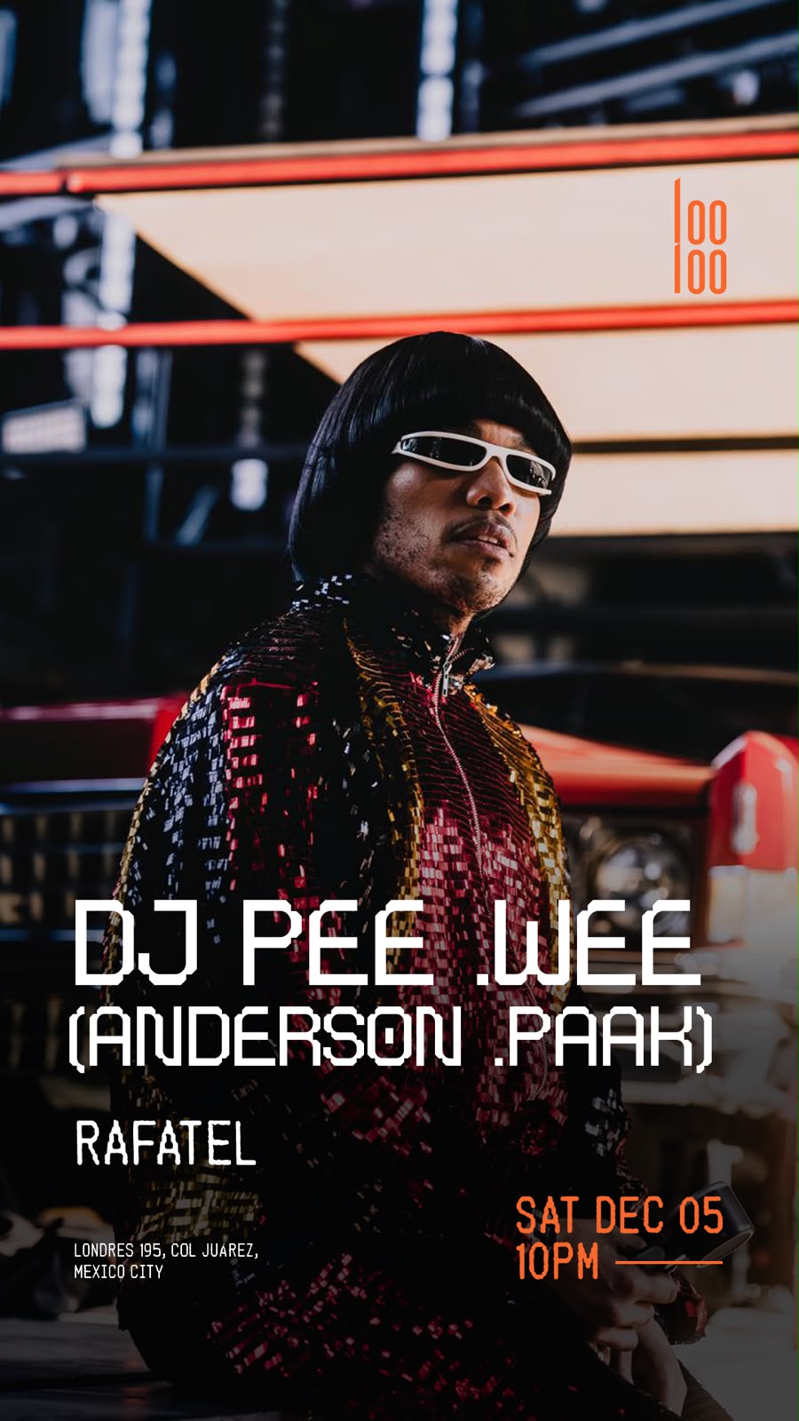Flyer de Dj Pee.Wee (Anderson. Paak)