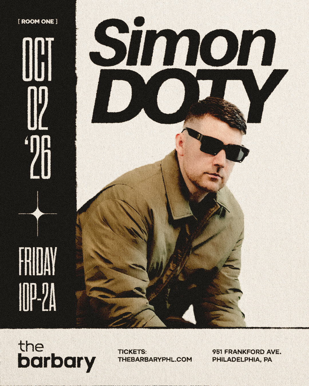 The Barbary pres. SIMON DOTY