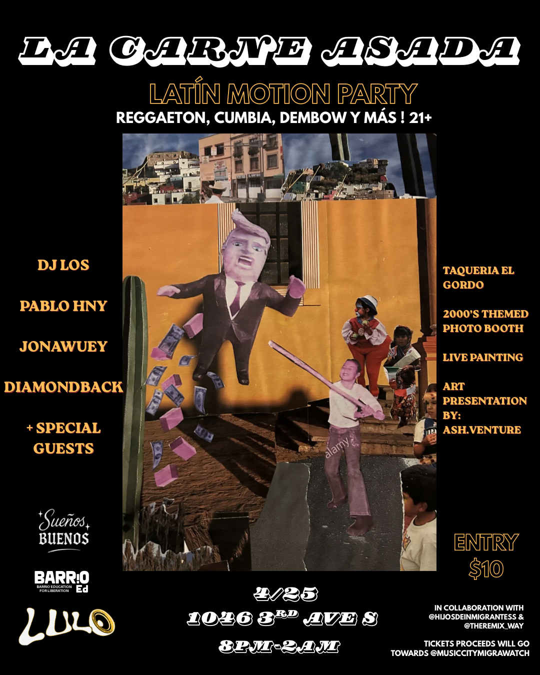 La Carne Asada: Latin Motion Party
