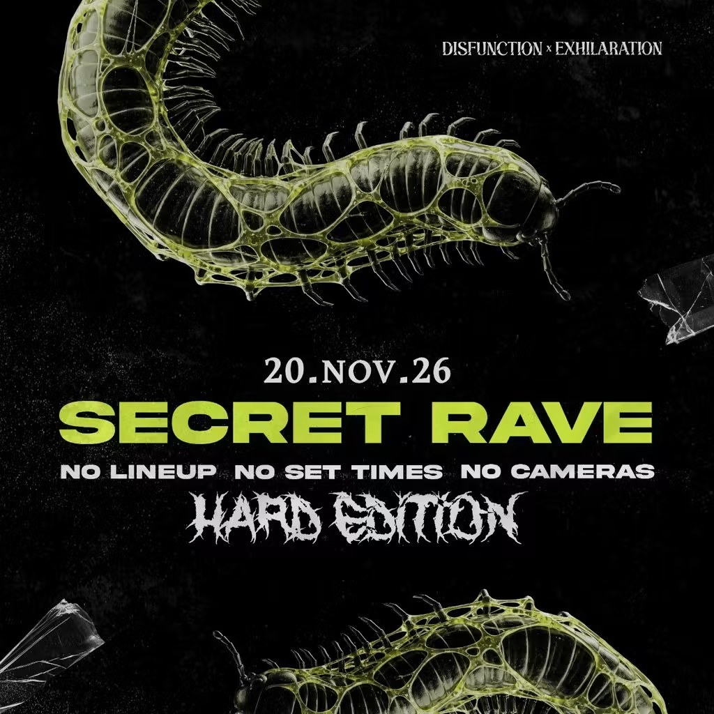 DISFUNCTION x EXHILARATION: Secret Rave: Liverpool