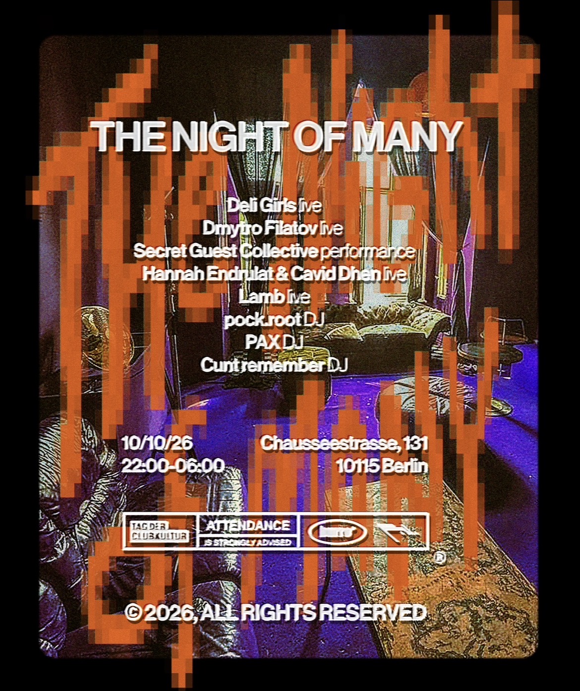 The Night of Many / Burre x forever unlimited