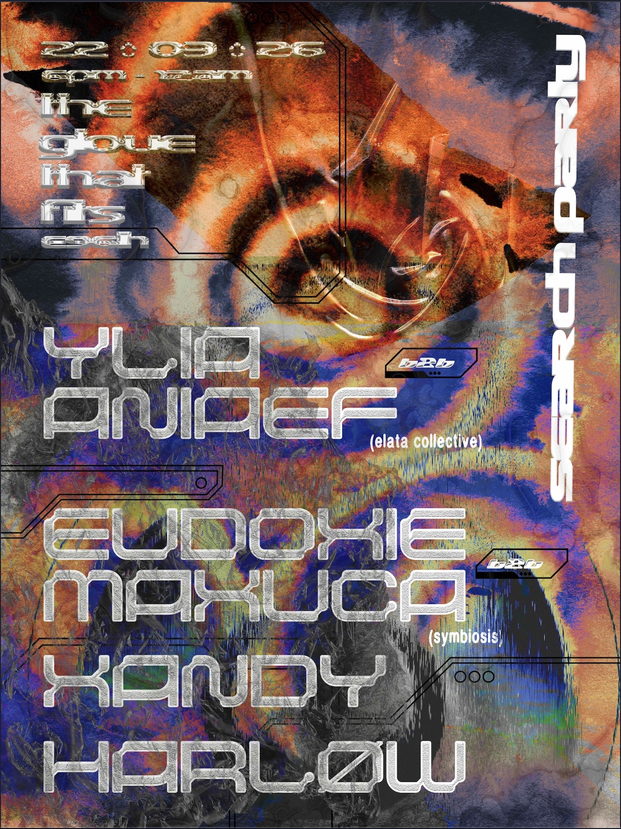 Search Party presents: Aniaef b2b Ylia, Eudoxie b2b MAXUCA, XANDY, HARLØW