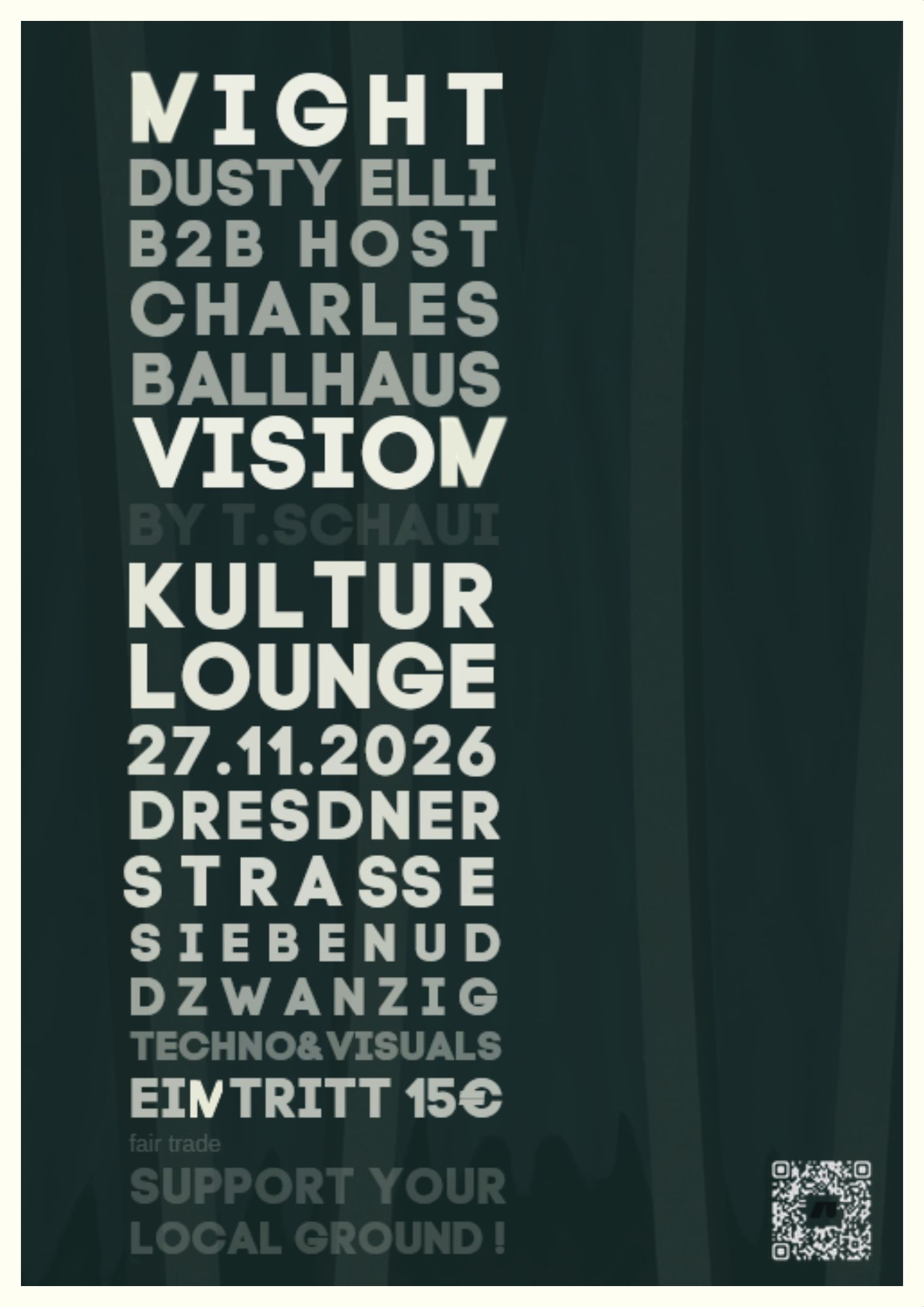 NightVision — Kulturlounge, Lipsko