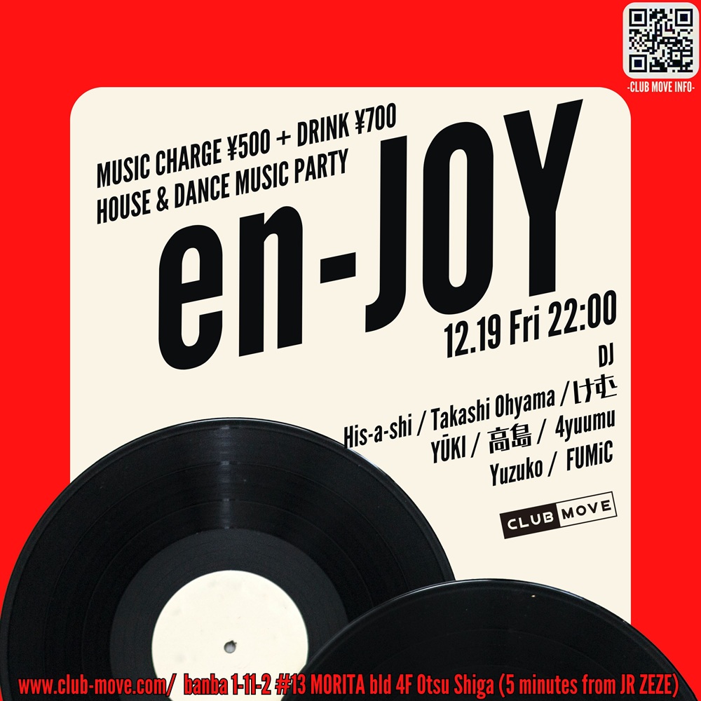 en-JOY at Club Move, Kansai