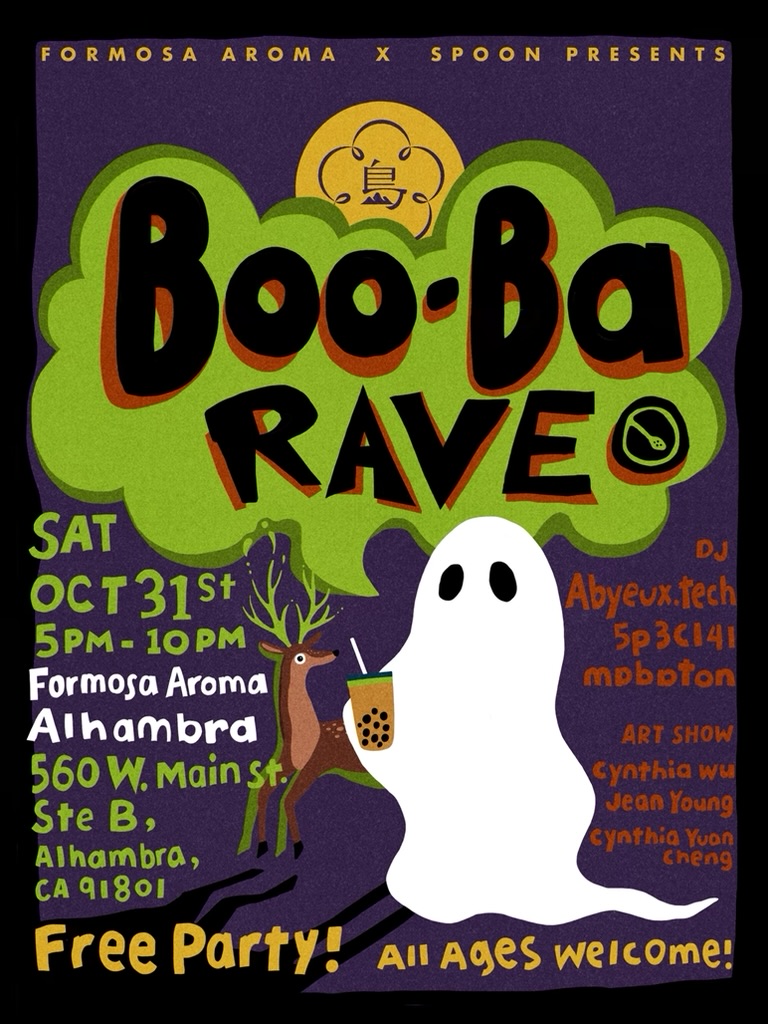 BOO-BA RAVE! – Party presented by Formosa Aroma & SPOON presents - Formosa Aroma | Alhambra