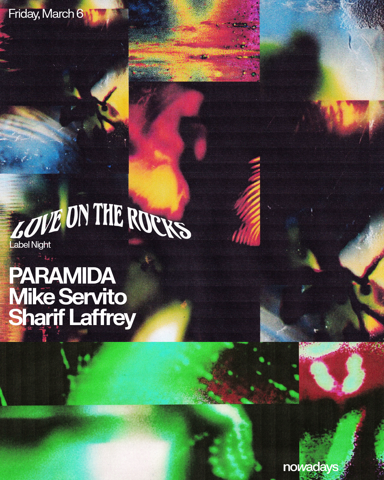 Love On The Rocks: PARAMIDA, Mike Servito & Sharif Laffrey