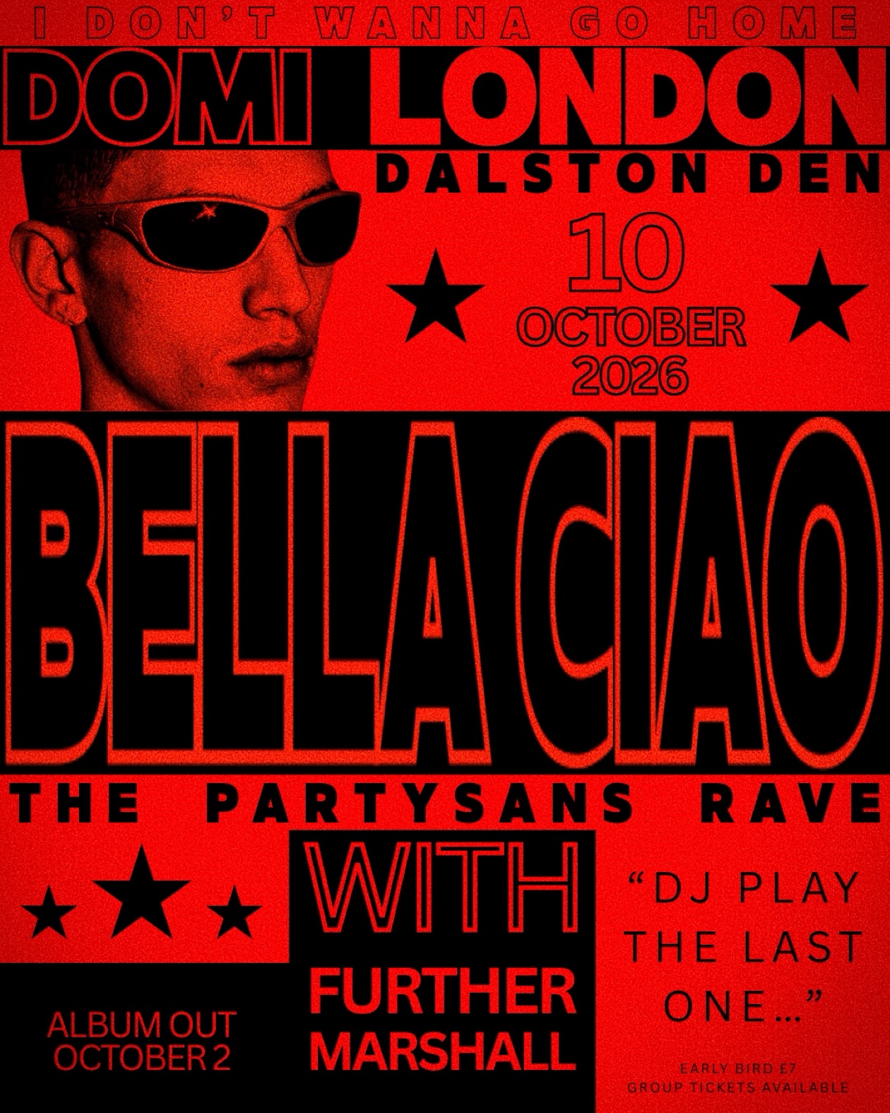 THE PARTYSANS RAVE: BELLA CIAO at Dalston Den, 91-93 Kingsland High Street