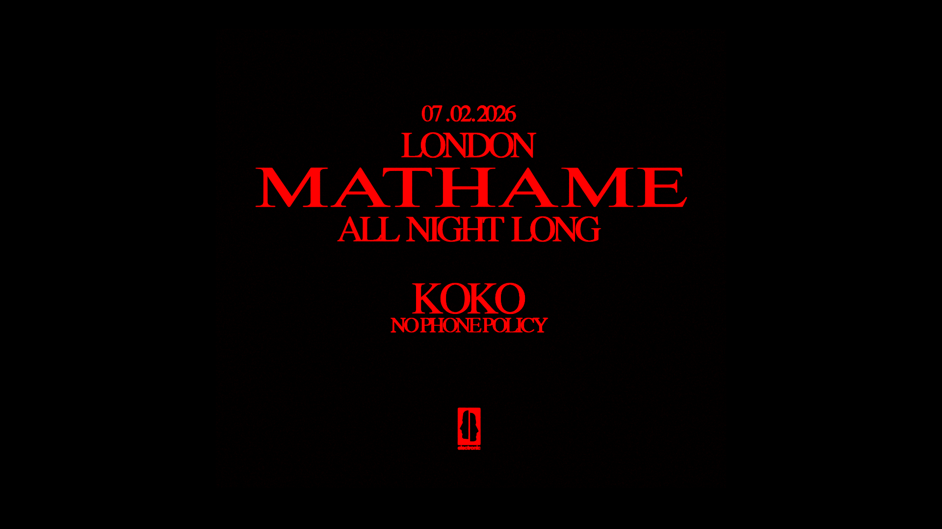KOKO Electronic: Mathame (All Night Long)