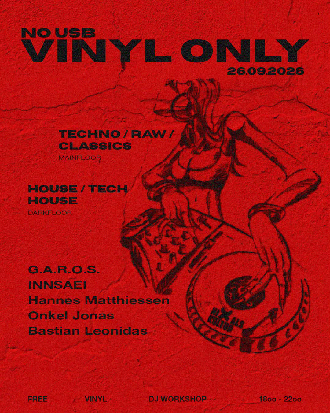 No USB: Vinyl Only