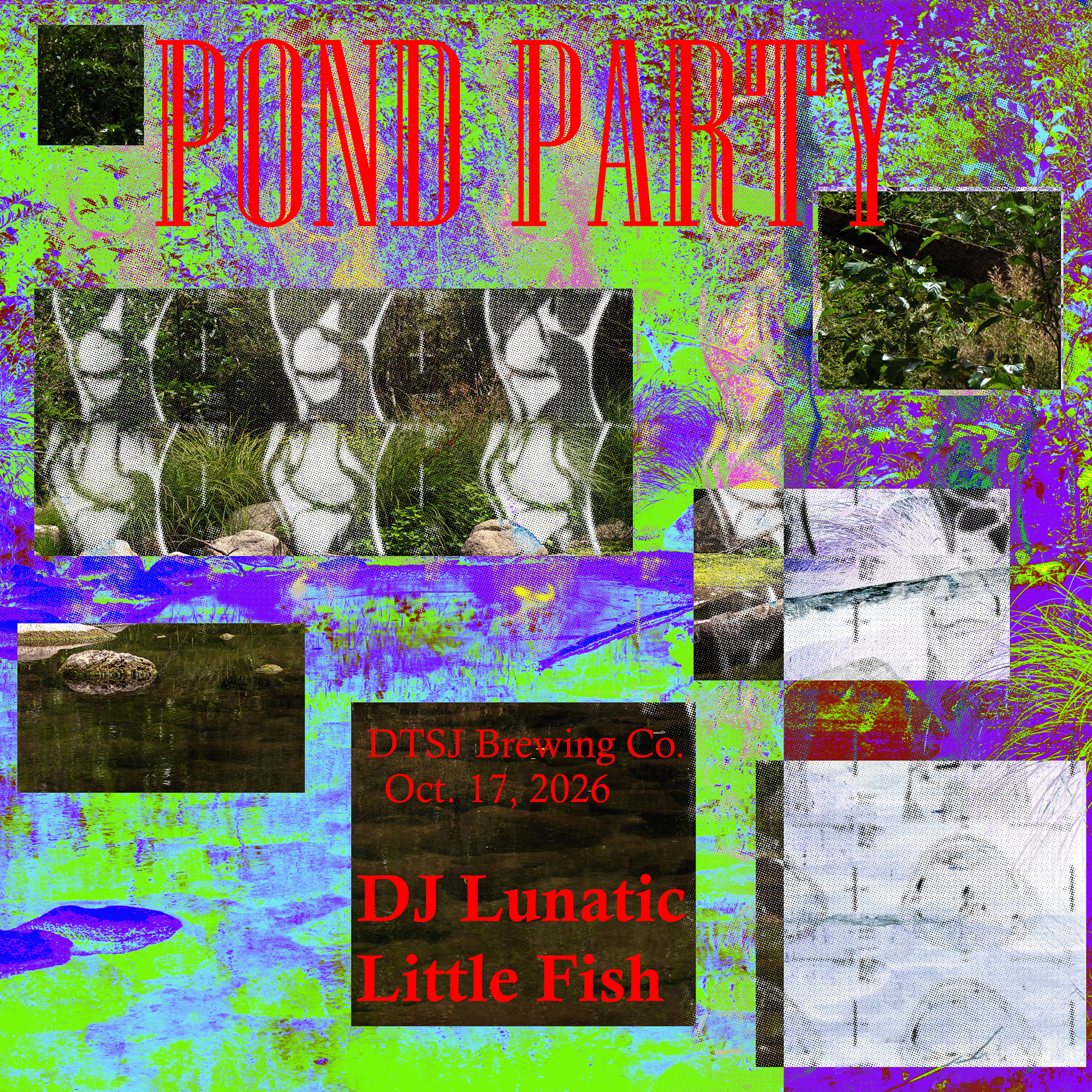 Pond Party with DJ Lunatic and Little Fish