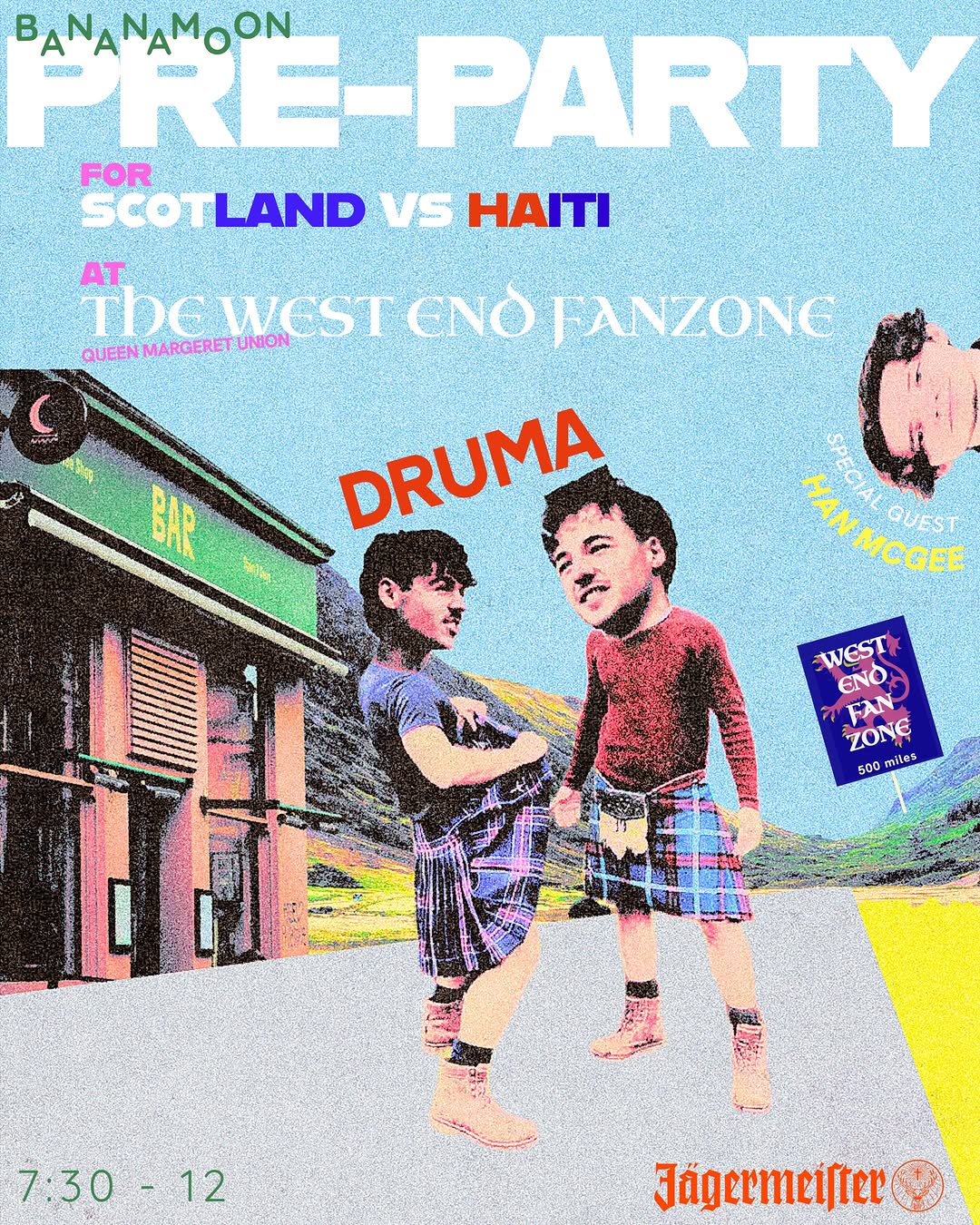 Druma Scotland v Haiti Pre-Party