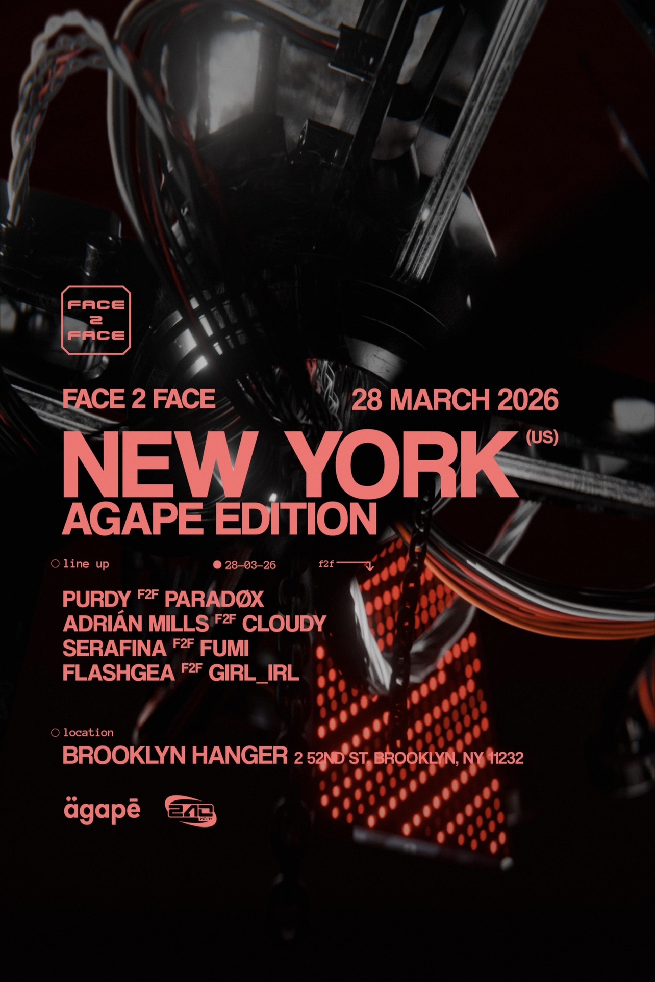 AGAPĒ PRESENTS: 240KM/H l Face 2 Face SHOWCASE