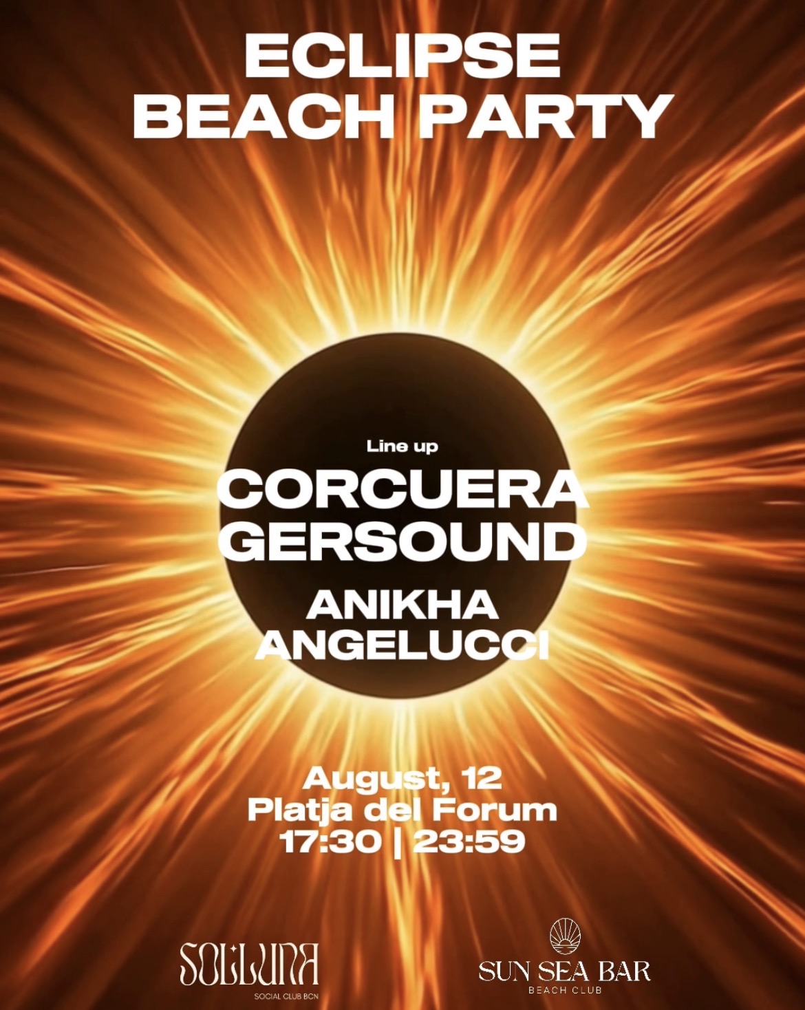 Eclipse beach Party at Platja del Forum [FREE TICKETS]