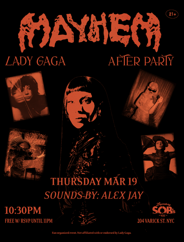 Lady Gaga MAYHEM After Party