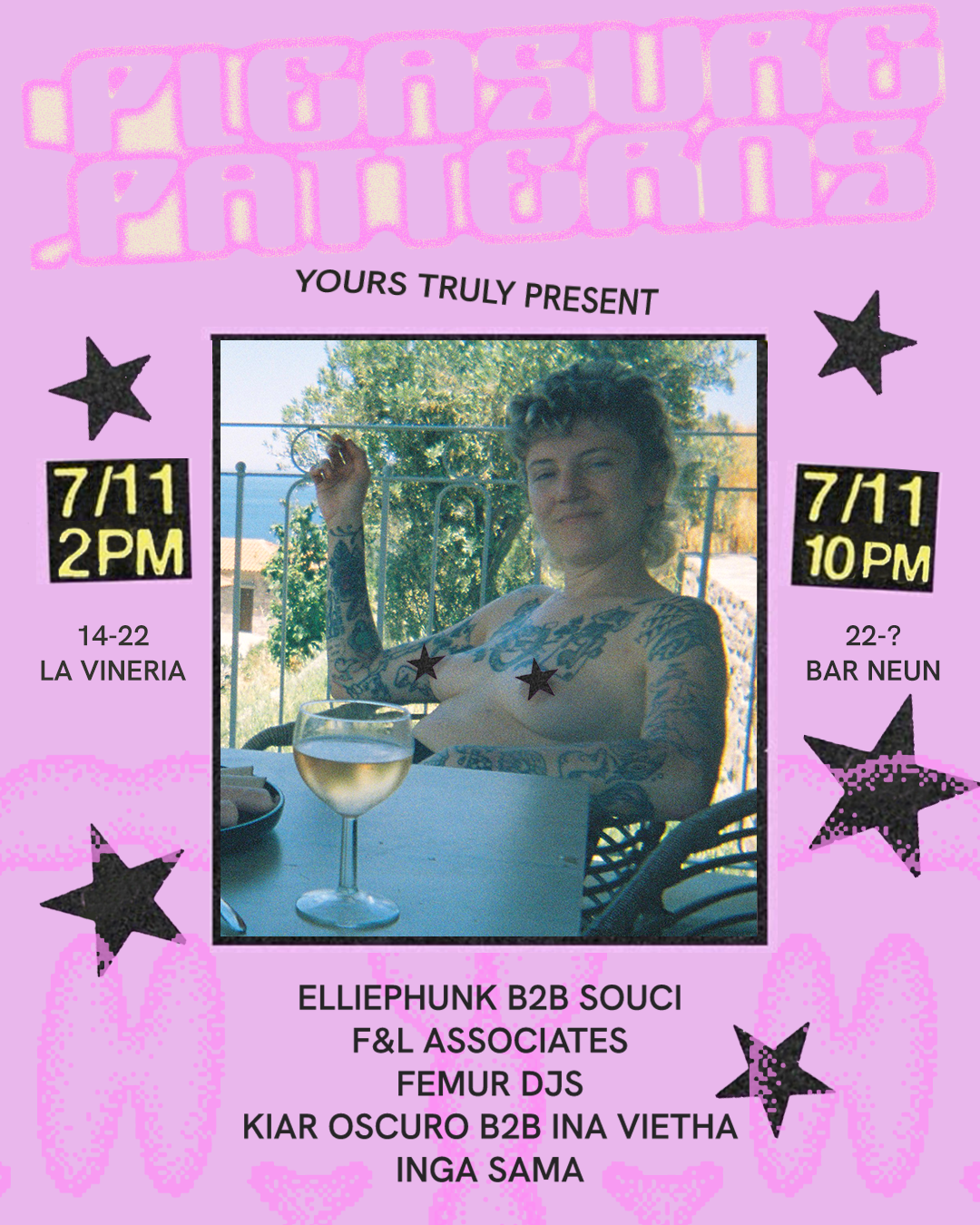 Pleasure Patterns @ Bar Neun — Queer Night
