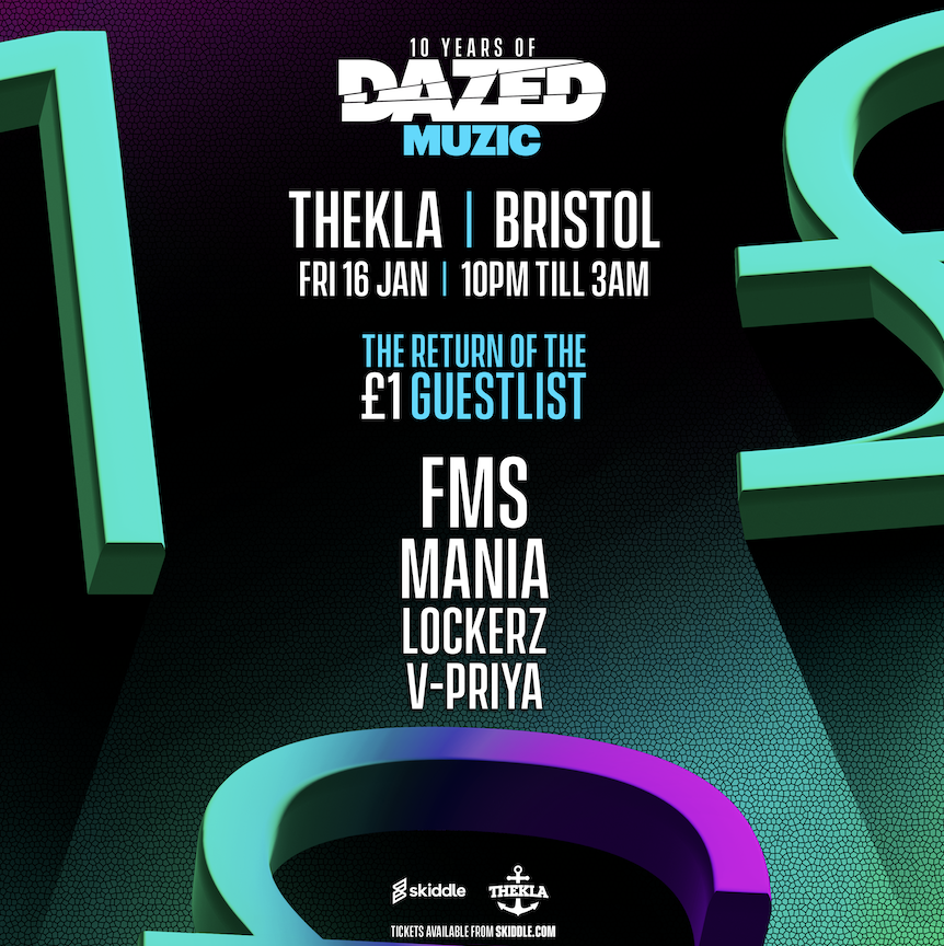 Dazed Muzic presents The Return of the £1 Guestlist