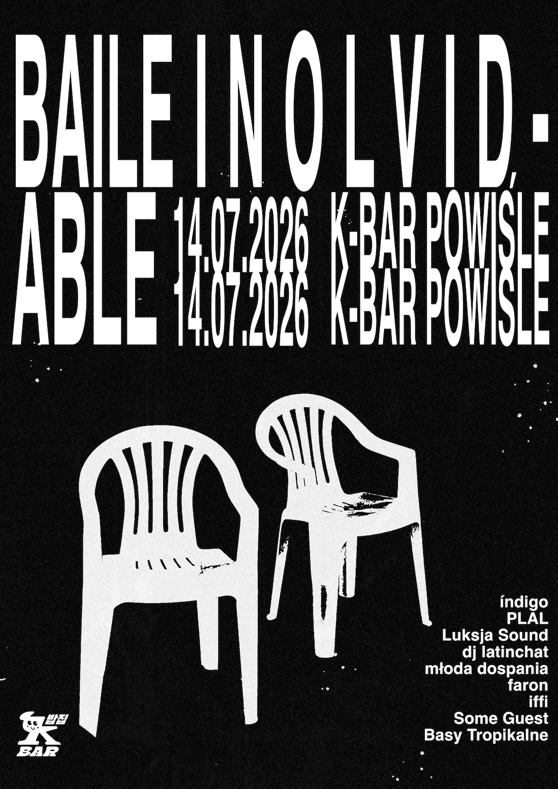 Baile inolvidable — K-Bar Powiśle, Варшава