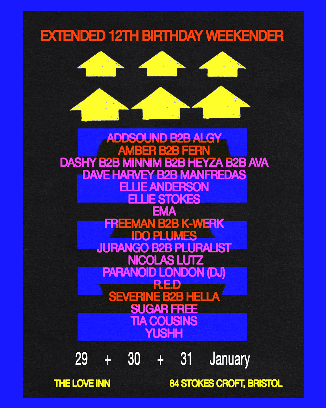 The Love Inn 12th Birthday Weekend - Thursday