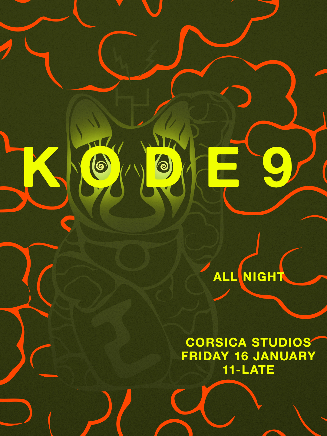 Kode9 - All Night Long **SOLD OUT**