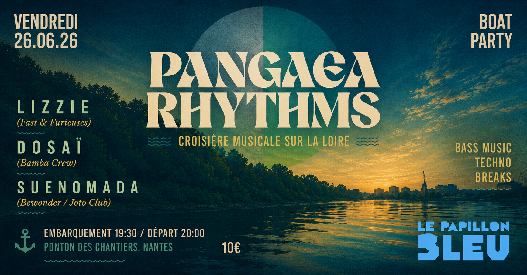 Pangaea Rhythms - L I Z Z I E, Dosaï, Suenomada